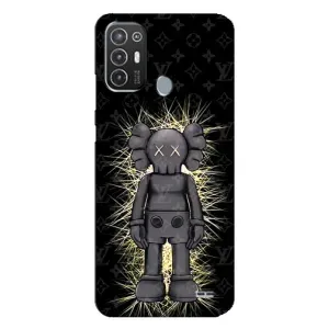 Чохли для TECNO Pop 6 Pro (BE8) - Bearbrick Louis Vuitton (PREMIUMPrint) (Bearbrick LV)