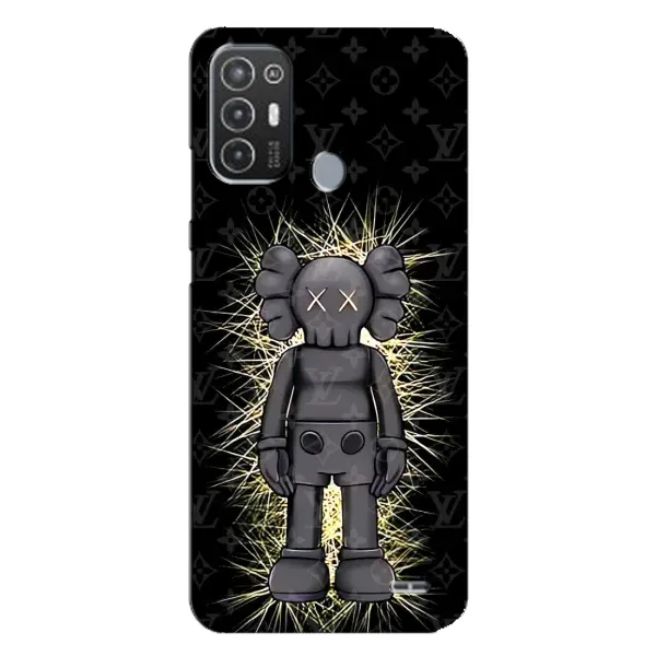 Чохол з принтом «Bearbrick LV» для TECNO Pop 6 Pro (BE8)