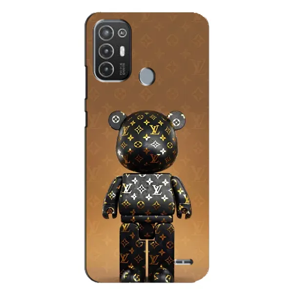 Чохол з принтом «Bearbrick» для TECNO Pop 6 Pro (BE8)