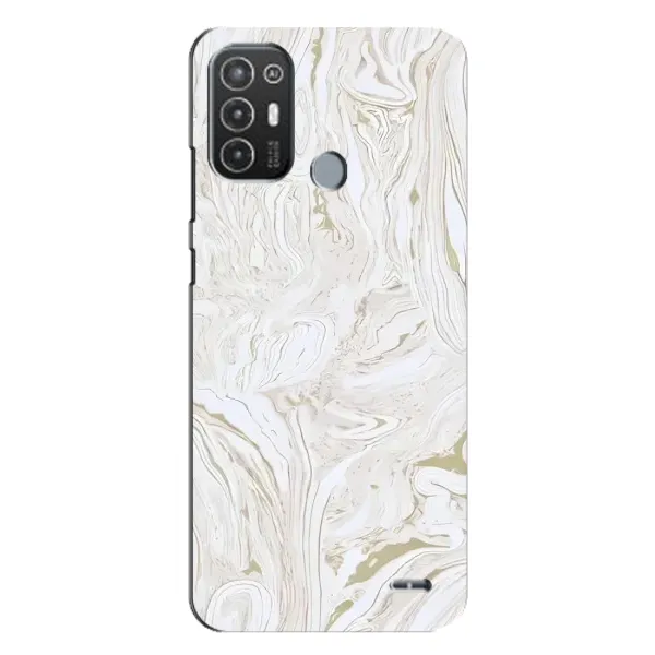 Чохол з принтом «Білий мрамор» для TECNO Pop 6 Pro (BE8)