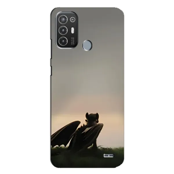 Чохол з принтом «Беззубик» для TECNO Pop 6 Pro (BE8)