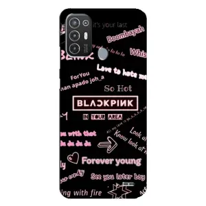 Чохол з музикальним гуртом для TECNO Pop 6 Pro (BE8) (BLACKPINK)