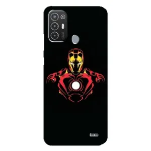 Чохли з героями Марвел TECNO Pop 6 Pro (BE8) (VPrint) (Залізна людина)