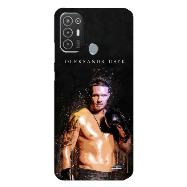 Чохол з принтом «Боксер Олександр Усик» для TECNO Pop 6 Pro (BE8) Чохол з принтом «Боксер Олександр Усик» для TECNO Pop 6 Pro (BE8)