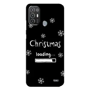 Різдвяні, Святкові Чохли для ТЕСNО Рop 6 Рro (BE8) (Christmas loading)