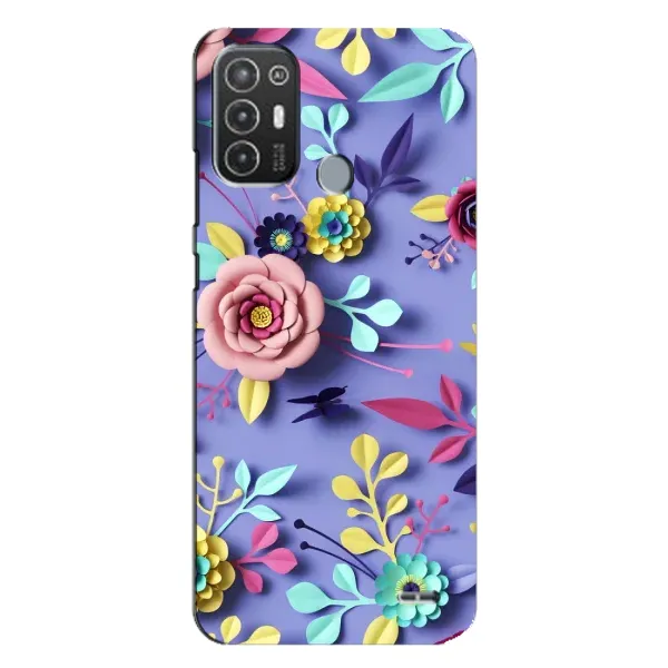 Чехол с принтом «Цветочный дизайн» для TECNO Pop 6 Pro (BE8) Чехол с принтом «Цветочный дизайн» для TECNO Pop 6 Pro (BE8)