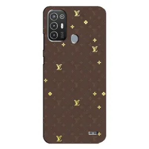 Чохли Луі Вітон для TECNO Pop 6 Pro (BE8) (AlphaPrint - LOUIS VUITTON) (дизайн Луі Вітон)