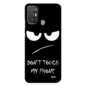Чохол для ТЕСNО Рop 6 Рro (BE8) - (AlphaPrint) з принтом (ТОП продажів) (Dont Touch)