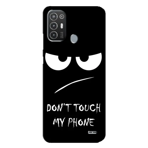 Чохол з принтом «Dont Touch» для TECNO Pop 6 Pro (BE8) Чохол з принтом «Dont Touch» для TECNO Pop 6 Pro (BE8)
