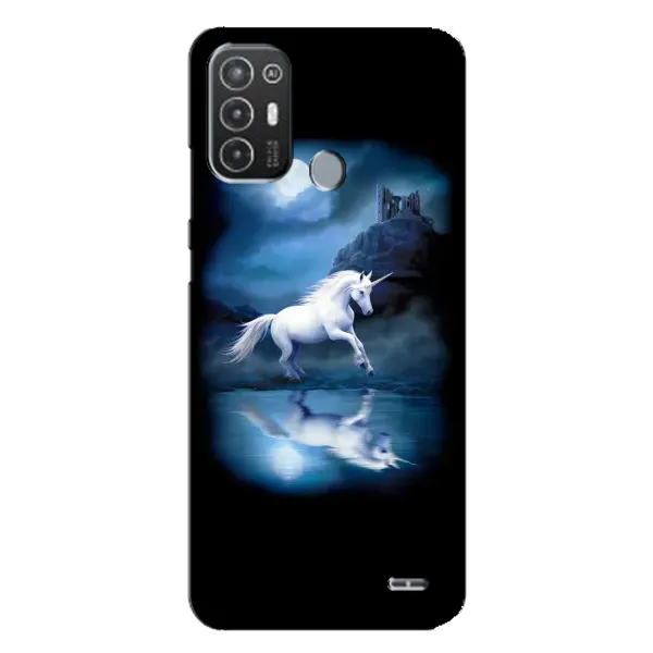 Чохол з принтом «Єдиноріг» для TECNO Pop 6 Pro (BE8)