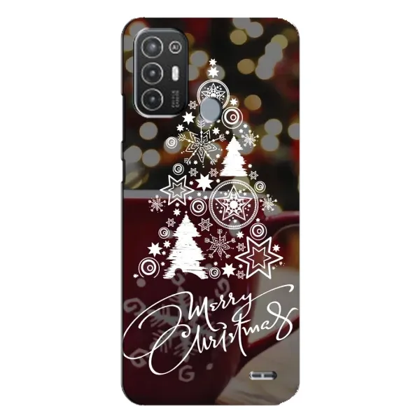 Чохол з принтом «Ялинка яскрава» для TECNO Pop 6 Pro (BE8)