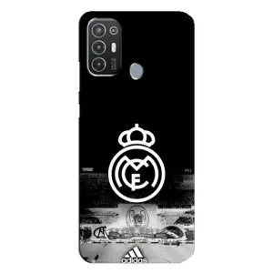 ФК Реал Мадрид чохли для TECNO Pop 6 Pro (BE8) (AlphaPrint) (емблема Реал Мадрид)