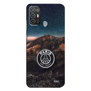 Чохли PSG для TECNO Pop 6 Pro (BE8) (AlphaPrint) (ФК ПСЖ)