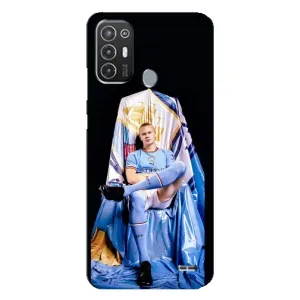 Чохли з футболістом Ерлінг Холанд для TECNO Pop 6 Pro (BE8) (AlphaPrint) (футболіст Холанн)