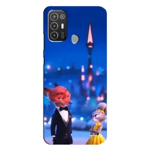 Чохол Зоотрополіс на TECNO Pop 6 Pro (BE8) (Романтичний вечір Зоотрополіс)