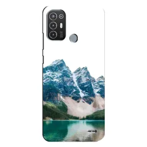 Силіконовий чохол з КАРТИНКАМИ літо для TECNO Pop 6 Pro (BE8) (AlphaPrint) (Гори)