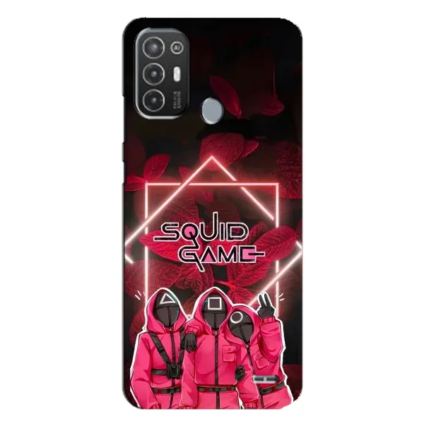 Чохол з принтом «Охоронці Гра кальмара» для TECNO Pop 6 Pro (BE8)