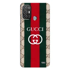Чохли  GUCCI для ТЕСNО Рop 6 Рro (BE8) (AlphaPrint) (Gucci дизайн)