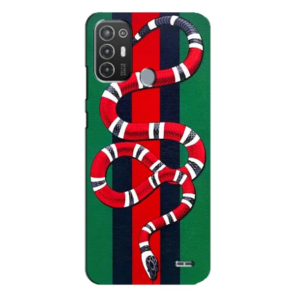 Чохол з принтом «Gucci змія» для TECNO Pop 6 Pro (BE8)