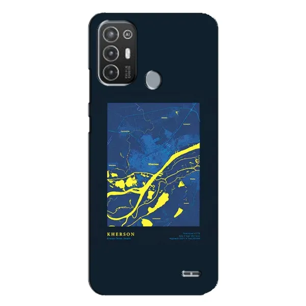 Чохол з принтом «Херсон» для TECNO Pop 6 Pro (BE8)