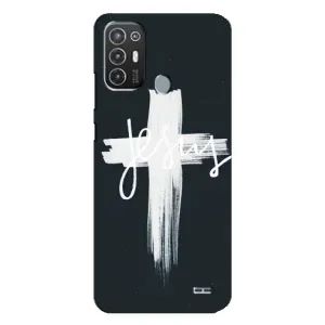 Чохол з принтом «Ісус» для TECNO Pop 6 Pro (BE8)
