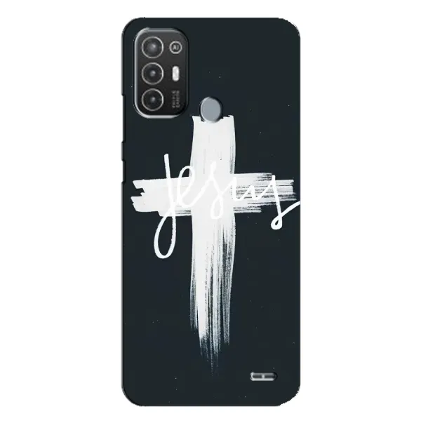 Чохол з принтом «Ісус» для TECNO Pop 6 Pro (BE8)