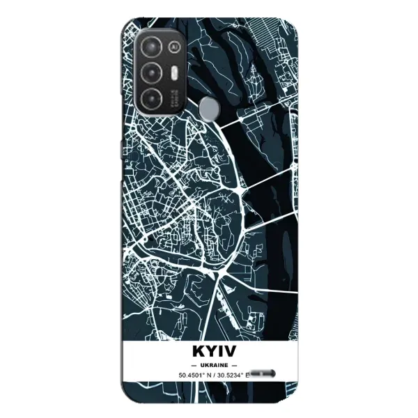 Чохол з принтом «Київ» для TECNO Pop 6 Pro (BE8)