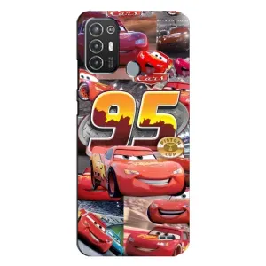 Силіконовий чохол Маквін для TECNO Pop 6 Pro (BE8) (Колаж Блискавка Маквін)
