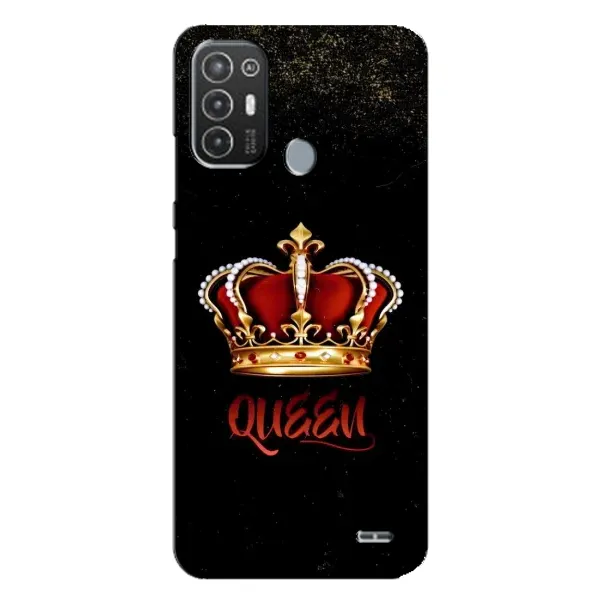 Чохол з принтом «Корона короля» для TECNO Pop 6 Pro (BE8)