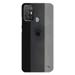 Чохол з Короною ТЕСNО Рop 6 Рro (BE8) - (AlphaPrint) (Коронка)