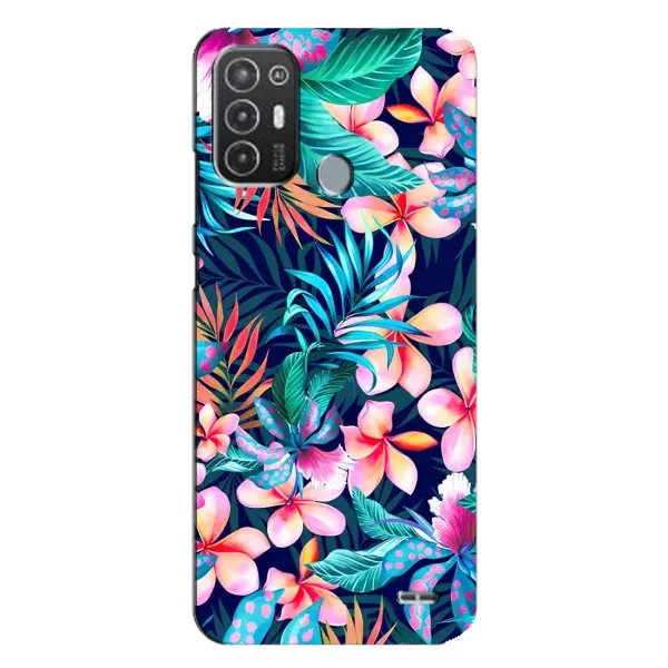 Чохол з принтом «Мальовничі квіти» для TECNO Pop 6 Pro (BE8) Чохол з принтом «Мальовничі квіти» для TECNO Pop 6 Pro (BE8)