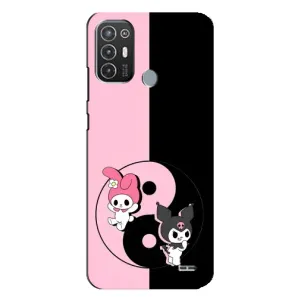 Чехол с кроликом Куроми на TECNO Pop 6 Pro (BE8) (Куроми Инь Янь)
