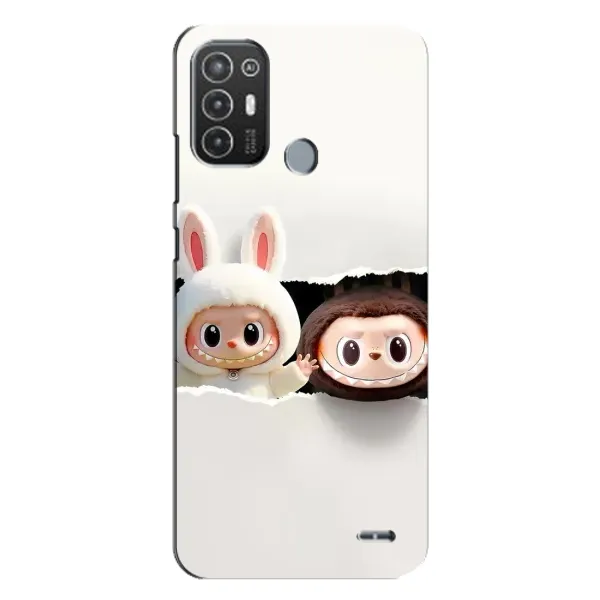 Чехол с принтом «Лабубу» для TECNO Pop 6 Pro (BE8)
