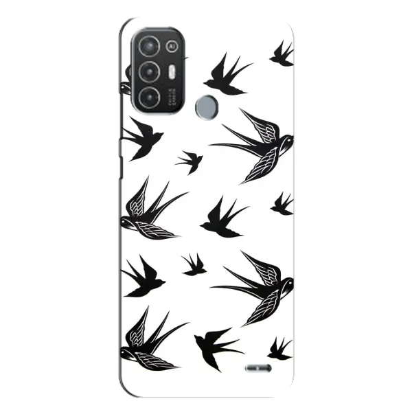 Чехол с принтом «Ласточки» для TECNO Pop 6 Pro (BE8) Чехол с принтом «Ласточки» для TECNO Pop 6 Pro (BE8)