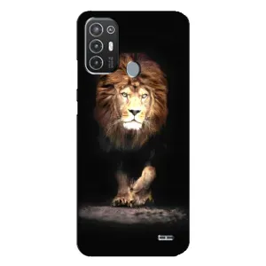 Чохол з принтом «Лев» для TECNO Pop 6 Pro (BE8)