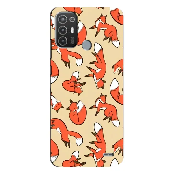 Чохол з принтом «Лисички» для TECNO Pop 6 Pro (BE8) Чохол з принтом «Лисички» для TECNO Pop 6 Pro (BE8)