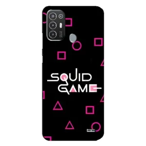 Чохол Гра в кальмара для TECNO Pop 6 Pro (BE8) (Патерн Гра кальмара)