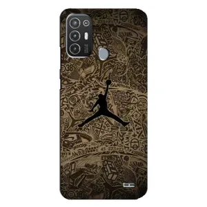 Чехлы для TECNO Pop 6 Pro (BE8) - с картинкой JORDAN (AlphaPrint)