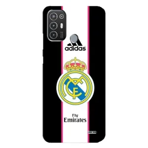 ФК Реал Мадрид чохли для TECNO Pop 6 Pro (BE8) (AlphaPrint) (лого Real Madrid)