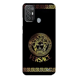 Чохли VERSACE для ТЕСNО Рop 6 Рro (BE8) (PREMIUMPrint) (Logo Versace)