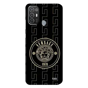 Чохли VERSACE для ТЕСNО Рop 6 Рro (BE8) (PREMIUMPrint) (Лого Версаче)