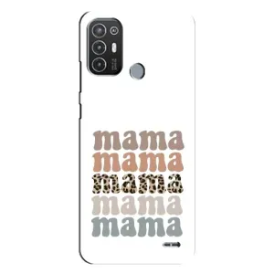 Чохли для мами на TECNO Pop 6 Pro (BE8) (Текстовий колаж мама)