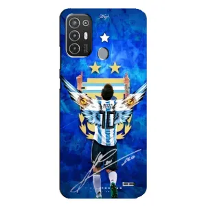 Чохли Мессі для TECNO Pop 6 Pro (BE8) (AlphaPrint) (Мессі Аргентина)