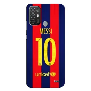 Чохли Мессі для TECNO Pop 6 Pro (BE8) (AlphaPrint) (Messi Barca 10)
