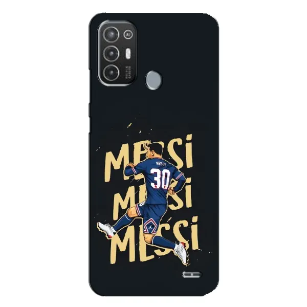 Чохол з принтом «Messi ПСЖ» для TECNO Pop 6 Pro (BE8)