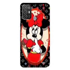 Чохол Disney Mouse TECNO Pop 6 Pro (BE8) (PREMIUMPrint) (Мінні Маус ЛВ)