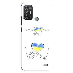 Чохол для Патріота України TECNO Pop 6 Pro (BE8) - (AlphaPrint) (Мир Україні)