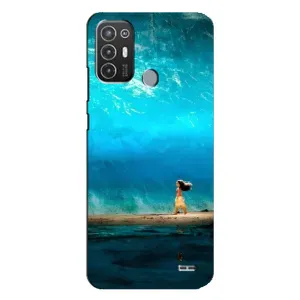 Чохол з мультфільмом Ваяна TECNO Pop 6 Pro (BE8) (Океан Моана)