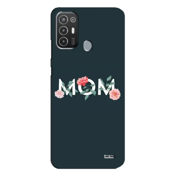 Чехол с принтом «Mom дизайн» для TECNO Pop 6 Pro (BE8)