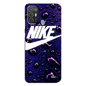 Чохол для TECNO Pop 6 Pro (BE8) - з принтом Найк (AlphaPrint) (Найк принт)
